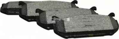JP GROUP 3863700410 -  Комплект тормозных колодок, дисковый тормоз